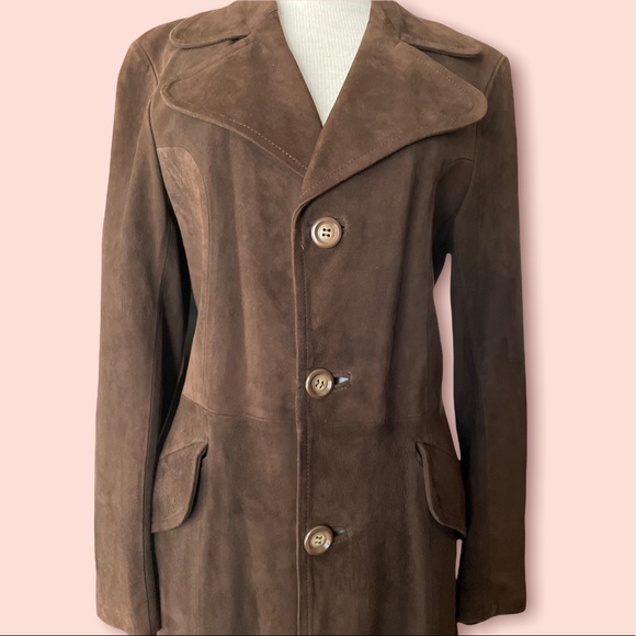 Augusto González Suede Coat - Picture 6 of 15